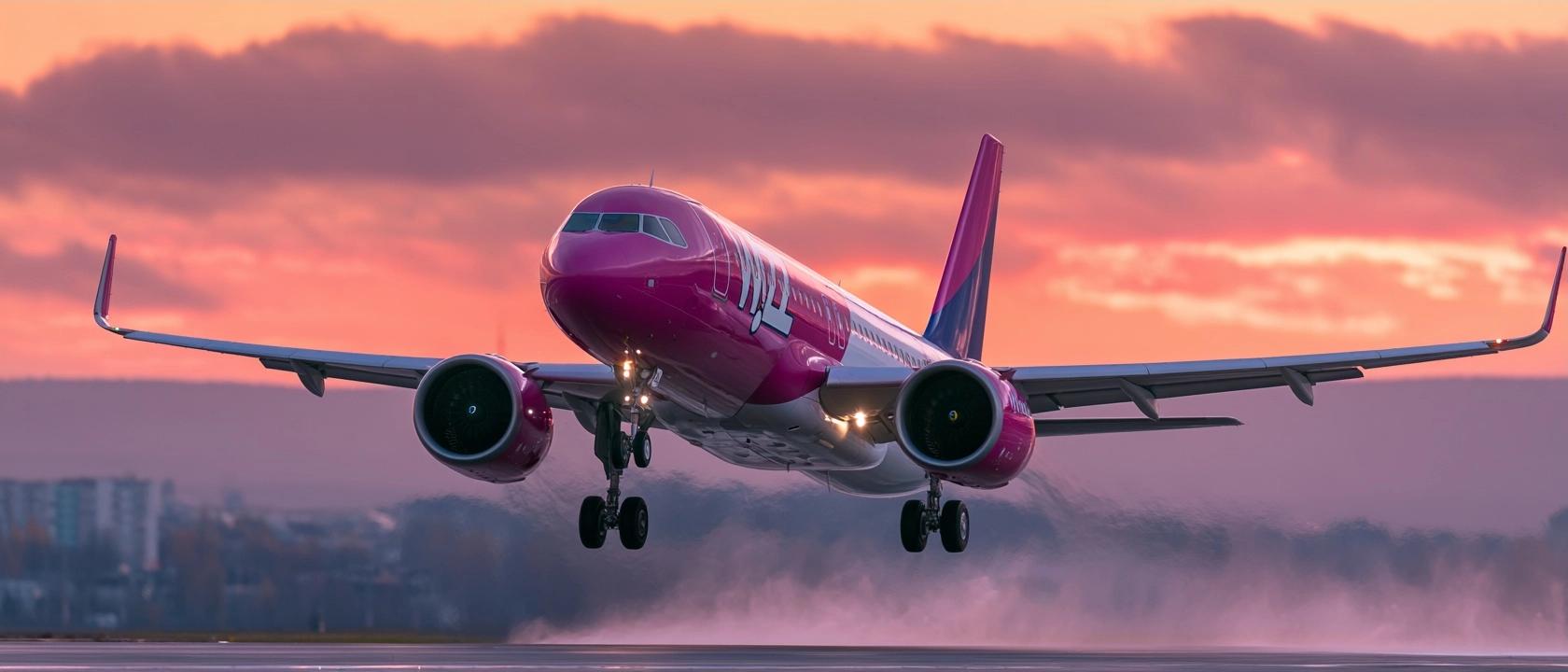 airbus a321neo takeoff airport poland sunrise