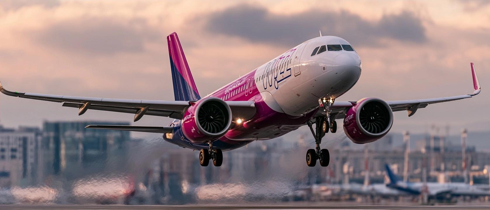wizz air kraków katowice wrocław passengers check-in terminal, wizz air abu dhabi flight middle east central asia connections